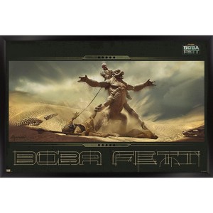 Trends International Star Wars: Book of Boba Fett - Chapter 1 Concept Art Framed Wall Poster Prints - 1 of 4