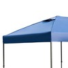 Infurnic Canopies and Gazebos, Instant Setup Shade for Camping, Parties or Outdoor Events, Easy to Set Up and Take Down, Blue, 344.4"*116.4"*111.6" - 3 of 4