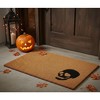 HomeRoots 24" X 36" Natural And Brown Halloween Skull Outdoor Coir Door Mat - 2 of 4