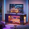 Pinmoco 47'' TV Stand for TVs up to 55", Gaming Entertainment Center with LED Lights - 2 of 4