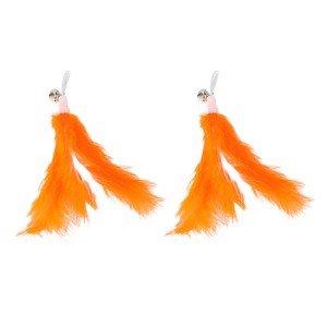 Unique Bargains Cat Wand Replacement for Pet Interactive 2 Pieces - 1 of 4