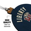 Liberty University Flames Logo Wood Christmas Tree Holiday Ornament - 3 of 4
