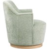 Meridian Furniture,Clarita Chenille Fabric Swivel Accent Chair - 4 of 4