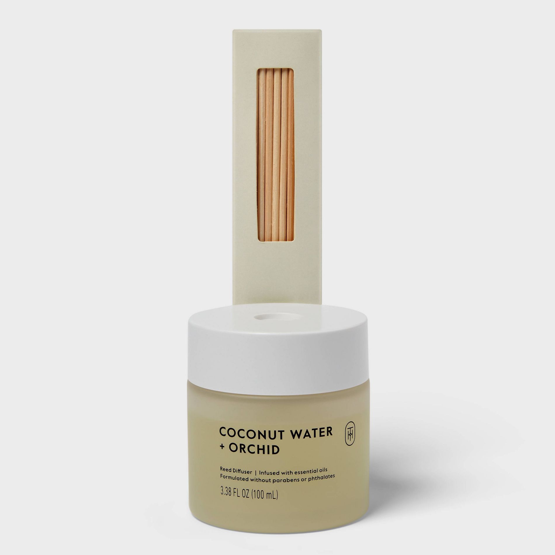 Glass Reed Diffuser Coconut Water and Orchid 3.38 fl oz - Threshold™