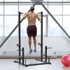 Soozier Power Squat Rack Cage, Multi-Function Power Tower, Adjustable Power Cage Squat Rack with Pull Up Bar for Home Gym - 2 of 4