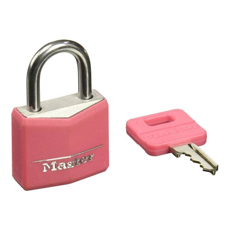 Master Lock 40mm Keyed Lock Pink, 3 of 7
