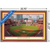 Trends International MLB St. Louis Cardinals - Busch Stadium 22 Framed Wall Poster Prints - 3 of 4