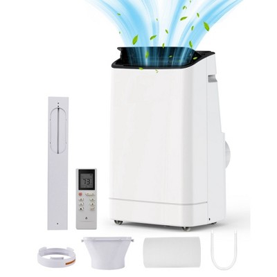 Acekool 14,000BTU ASHRAE Portable Air Conditioner, Powerful AC Unit with Fan & Dehumidifier Mode, Windows Kit Included