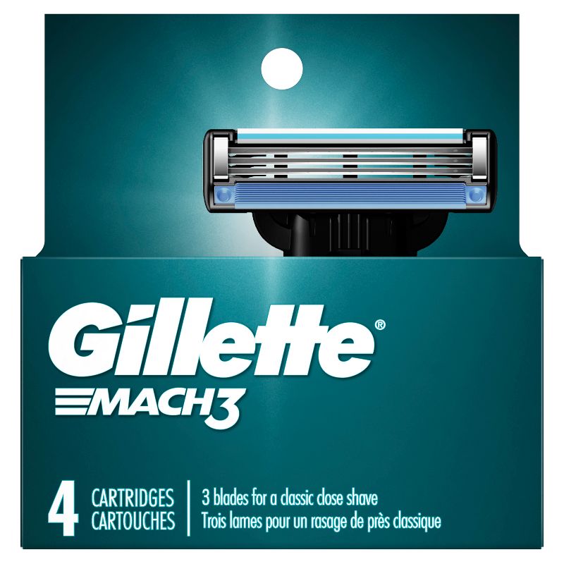 Gillette Mach3 Men's Razor Blade Refills, 3 of 11