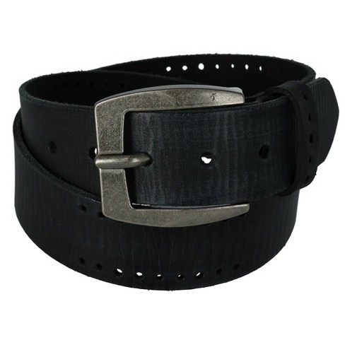 Ceinture Diesel En Cuir Vieilli Pour Homme - Taille 95 Cm, Marron, Occasion Très Bon état