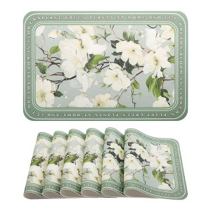 REGALWOVEN Placemats Set of 6 Leather Placemats for Kitchen Dining Table Decor  Placemats - 1 of 4