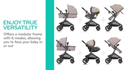 Evenflo pivot best sale travel system target