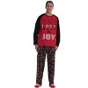 #FollowMe Matching Christmas Pajamas for Family, Couples & Pets  Festive Candy Cane Print Sleepwear - 3 of 4