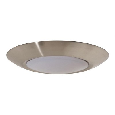 Craftmade Lighting Slim Line 1 - Light Flush Mount in  Brushed Polished Nickel