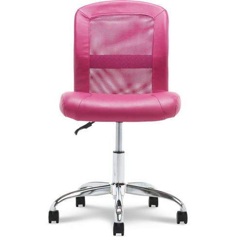 Target pink office outlet chair