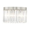 Livex Lighting Ashton 4 - Light Flush Mount in  Brushed Nickel - 4 of 4