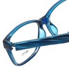 Metro Collection 23 Designer Acetate Reading Glasses in Blue +2.00 127mm Frame/47mm Lens Width - 4 of 4