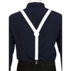 Allegra K Women's Adjustable Metal Clamp Elastic Suspenders Braces - 3 of 4