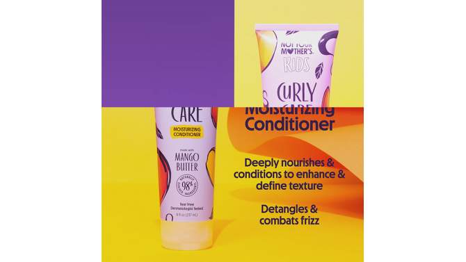 Not Your Mother&#39;s Kids&#39; Curl Conditioner Tube for Curly Hair - 8 fl oz, 2 of 10, play video