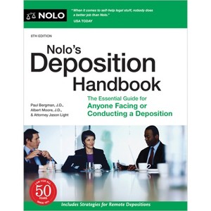 Nolo's Deposition Handbook - 8th Edition by  Paul Bergman & Albert Moore (Paperback) - 1 of 1