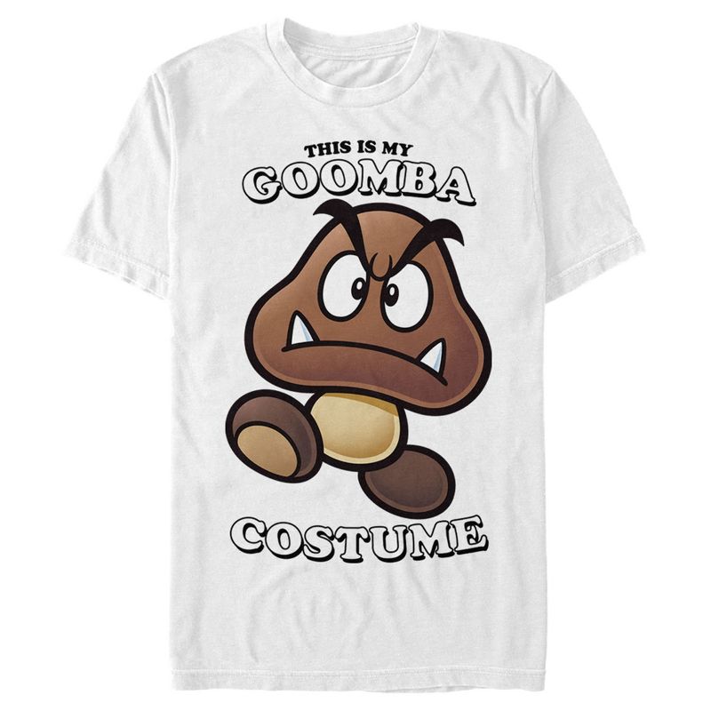 Men's Nintendo Goomba Costume T-Shirt, 1 of 5