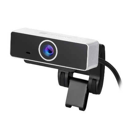 Dartwood Full HD 1080p USB Webcam with Built-in Microphone for Conferences and Presentations