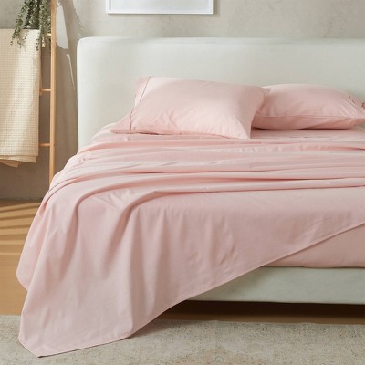 Patina Vie Cotton Blend Solid Sheet Set