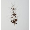 Sullivans Artificial Birch and Pinecone Spray 37"H Brown - 2 of 2