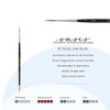 New York Central Oasis Synthetic Brush - Script Liner - Handmade in Germany, Professional Watercolor Brushes with Ergonomic Handle, Soft, Absorbent - 2 of 4