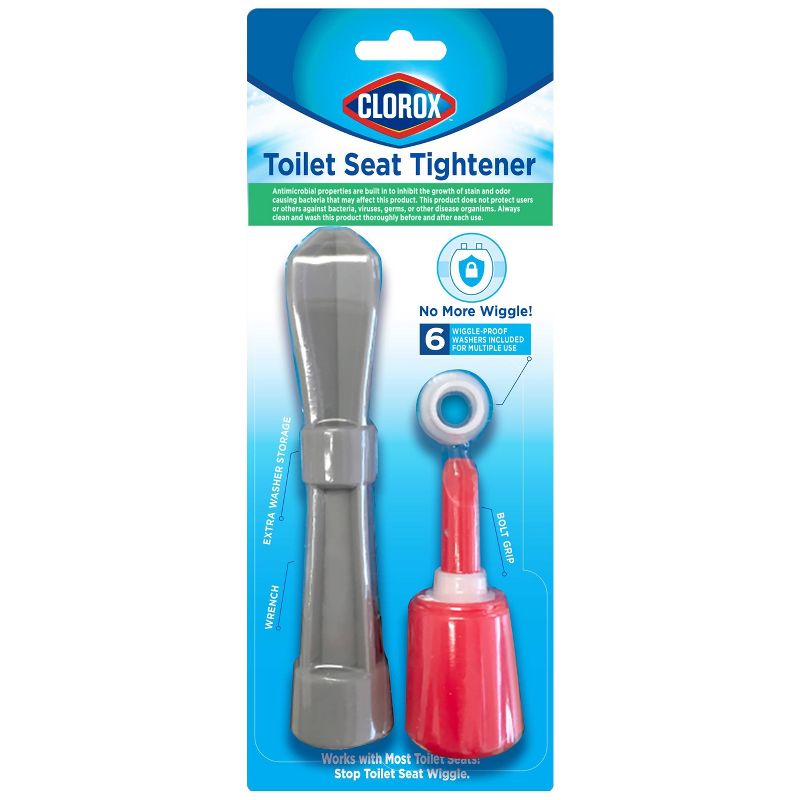 Clorox Toilet Seat Tightening Kit with Wiggle Free Washers  &#160;, 1 of 6