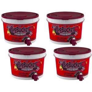 Master Of Mixes Big Bucket Strawberry Daiquiri Margarita Mix - 4 pack, 96 oz - 1 of 4