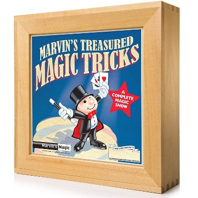 Marvin's Magic Treasured Magic Tricks Wooden Set