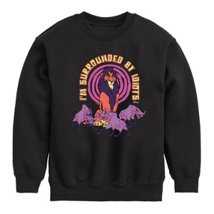 Boys' - Disney - The Lion King Graphic Long Sleeve Fleece Sweatshirt - 1 of 3