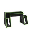 ROYALE GAMING DESK GRAPHITE/GREEN