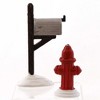 Enesco 2.5 Inch Fire Hydrant And Mailbox The Original Snow Village Series Village Accessories - 2 of 3