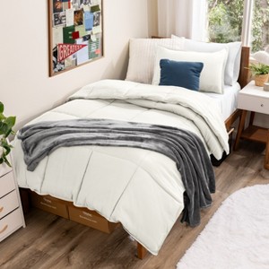 Bare Home Goose Down Alternative Comforter Set - 1 of 4