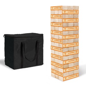 NCAA Tennessee Volunteers Giant Wooden Tumbling Tower - 1 of 4