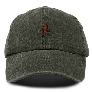 Dalix Sasquatch Embroidered Cap Cotton Baseball Summer Cool Dad Hat Mens - 1 of 4