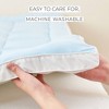 Cooling Ultra Loft Down Alternative Mattress Pad Topper - Isla Jade - 2 of 4