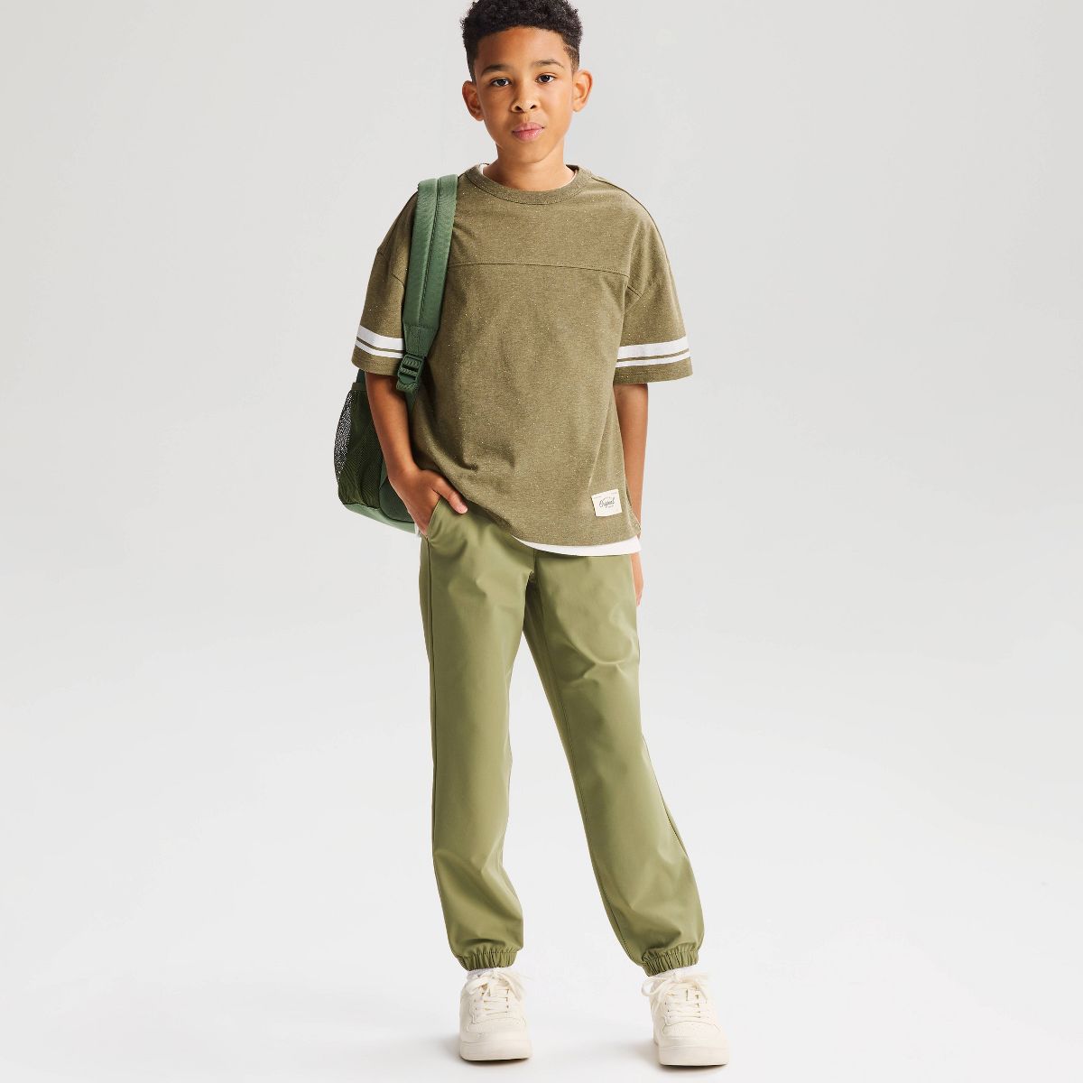 Boys' Short Sleeve Relaxed Fit Textured Nep T-Shirt - Cat & Jack™ - thumbnail 5