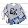 Simply Sage Market Women's Graphic Sweatshirt Busy Raising Ballers Baseball - 3 of 3