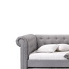 Full DayBed Justice Bed Smoke Gray Fabric - Acme Furniture - 3 of 4