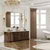 BEAUTYPEAK Oversized Wall Mirror Rectangle Bathroom Vanity Mirrors Framed Mirrors - image 2 of 4