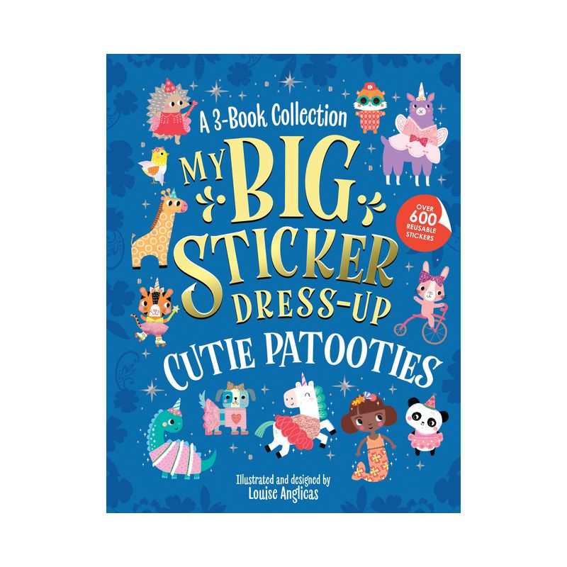 My Big Sticker Dress-Up: Cutie Patooties - (My Sticker Dress-Up) (Paperback), 1 of 2