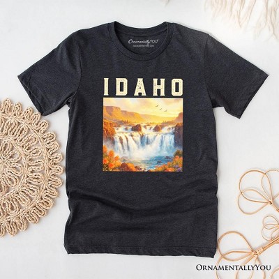 Majestic Idaho State Shoshone Falls T-Shirt, Scenic Waterfall Tee and Nature Travel Souvenir | OrnamentallyYou