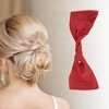 Unique Bargains Women's Solid Color Hair Disk 1 Pc - 2 of 4