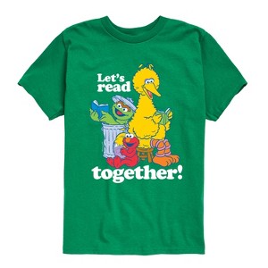 Boys' - Sesame Street - Lets Read Together Short Sleeve Graphic T-Shirt - 1 of 4