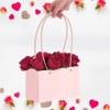Unique Bargains Wedding Party Paper Flower Gift Bags with Handle 12 Pcs - 4 of 4