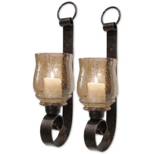 Uttermost Joselyn Small Wall Sconces, Set/2 - 1 of 3