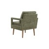 CAVINAS Accent Chair Modern Mid Century Armchair Comfy Chair with Armrest and Soft Cushion for Home, Office - 3 of 4